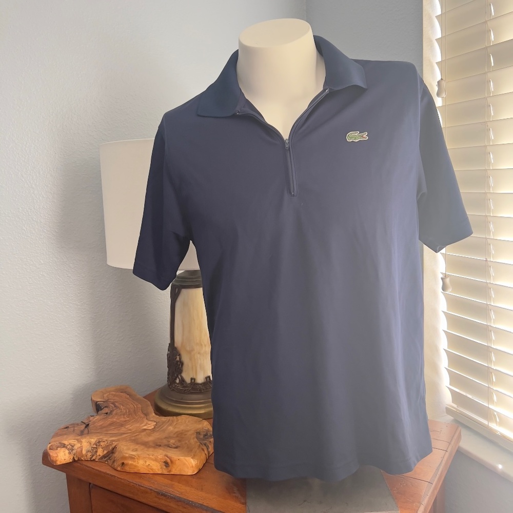 Lacoste Sport Zip Up Polo